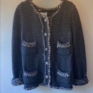 Chanel oversized cardigan